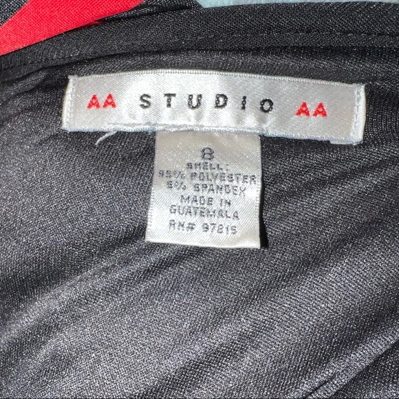 AA Studio Black & Red Dress - Picture 5 of 5